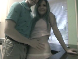 Amazing and stunning sex excites filthy lawful age teenager to the max